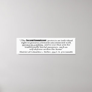 Toile District de Columbia V Heller, 554 États-Unis 570