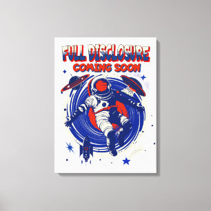 Toile Divulgation complète à venir bientôt L'astronaut