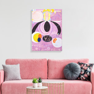 Toile Dix Plus Grandes, No 6, Adultes Hilma af Klint