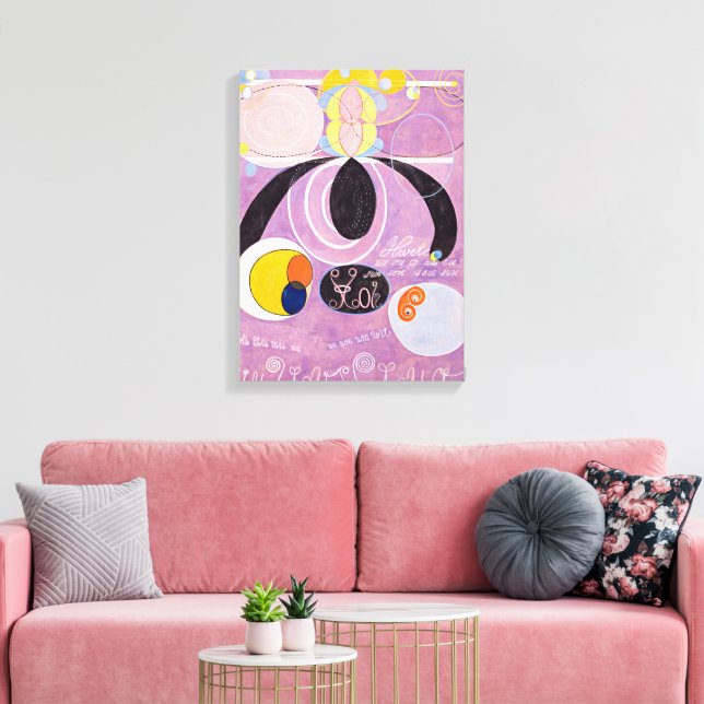 Toile Dix Plus Grandes, No 6, Adultes | Hilma af Klint | (Insitu(Salon))