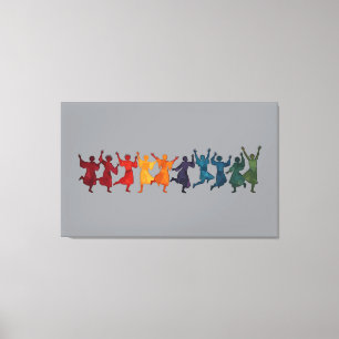 Toile Dix Seigneurs Un Stencil Découpé À L'Écart 4