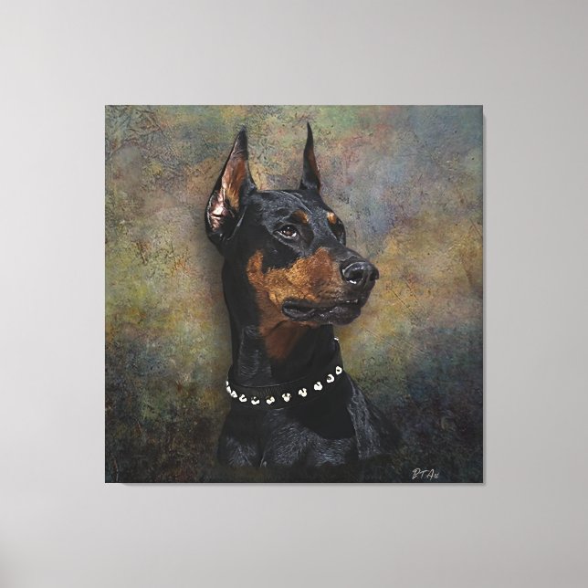Toile Doberman (Recto)