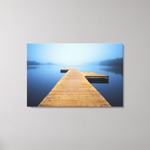 Toile Dock sur le lac