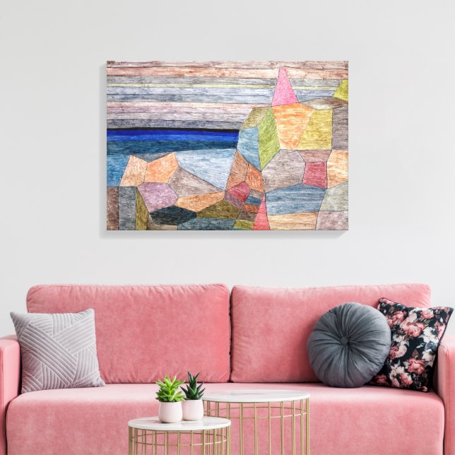 Toile Docteur Promontorio | Paul Klee | (Insitu(Salon))