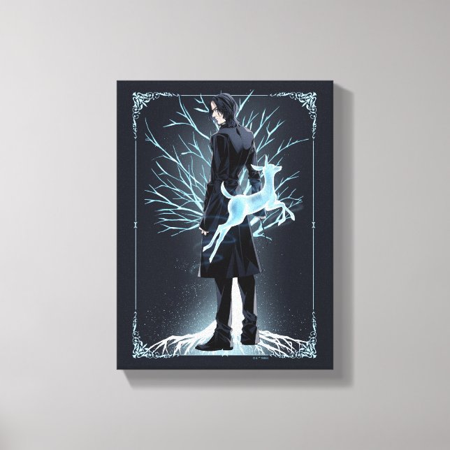 Toile Doe Patronus d'Anime Severus Snape (Recto)