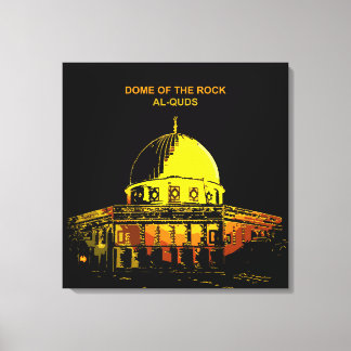 Toile Dôme du Rocher, Al-Quds