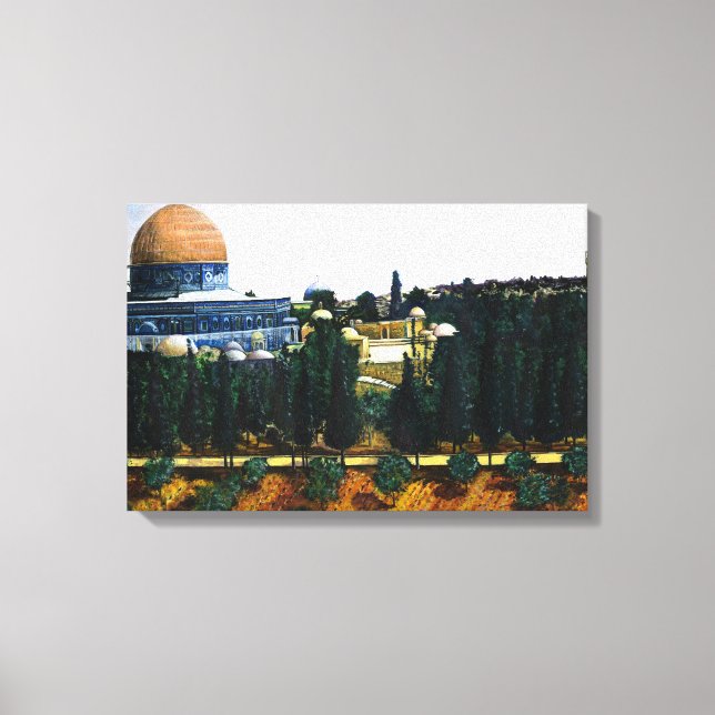 Toile Dôme du Rocher, Jérusalem (Recto)