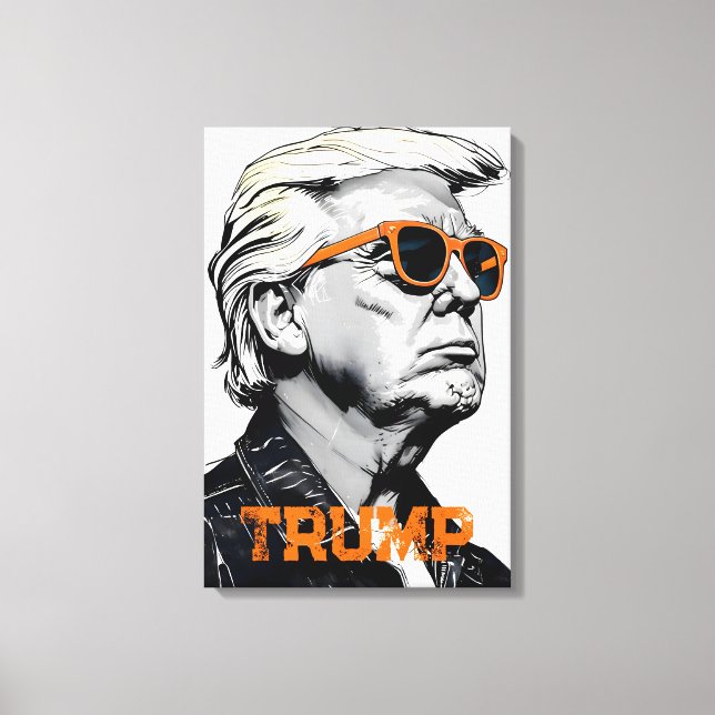 Toile Donald Trump (Recto)