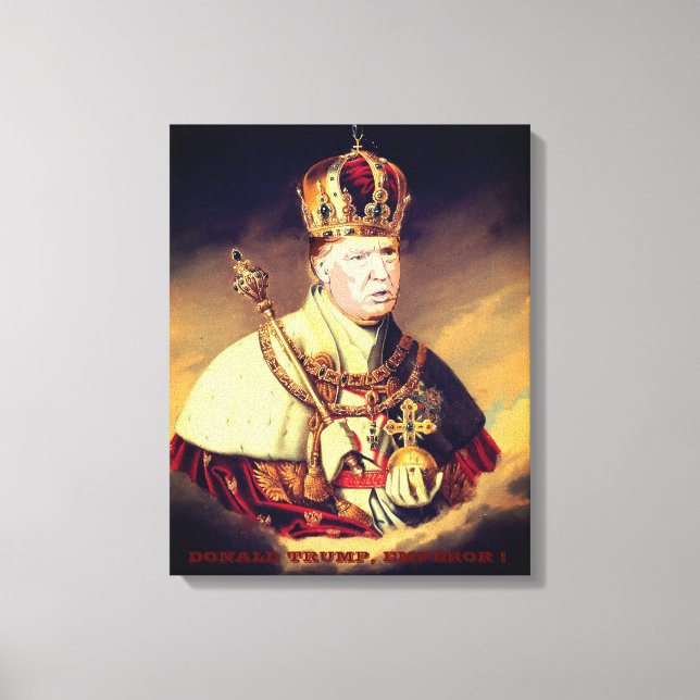 TOILE DONALD TRUMP, EMPEROR ! (Recto)