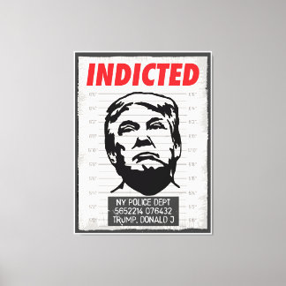 Toile Donald Trump inculpé