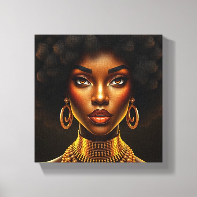 Toile Don't touch my beautiful black hair melanin sista (Recto)