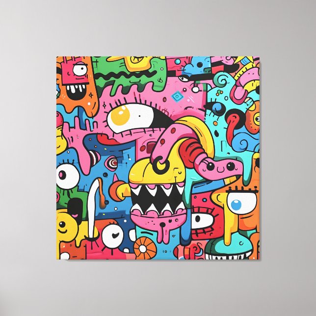Toile Doodle Delirium (Recto)