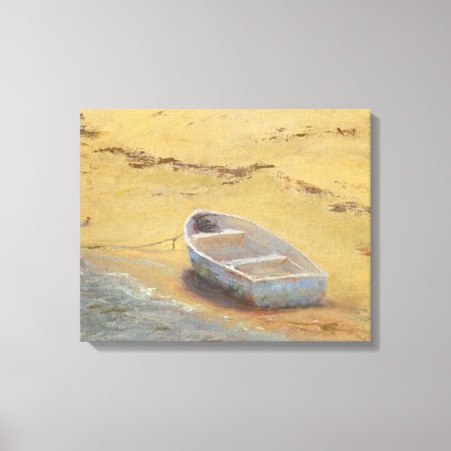 Toile Dory d'été - Bateau sur la côte (Recto)