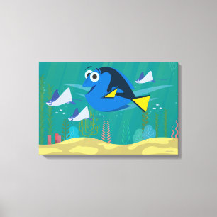 Toile Dory   Un voyage sous la mer