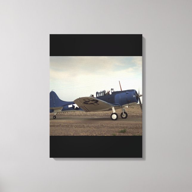 Toile Douglas, SBD Dauneless, Aviation classique (Recto)