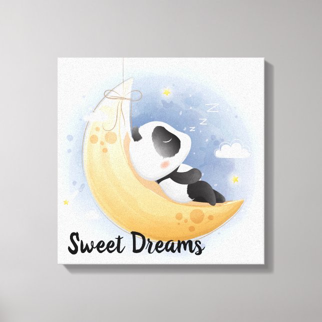 Toile d'ours Panda Dreams Sweams (Recto)