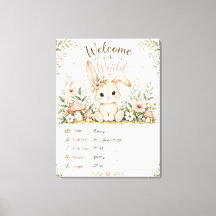 Doux design de bébé lièvre avec champs de données