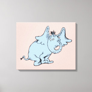 Toile Dr Seuss Horton côté