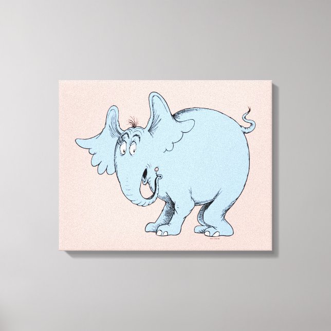 Toile Dr Seuss | Horton Hears Whos (Recto)