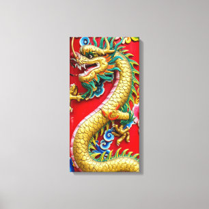 Toile Dragon Chinois