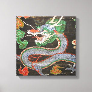 Toile Dragon de la Corée du Sud Namdaemun Sungnyemun