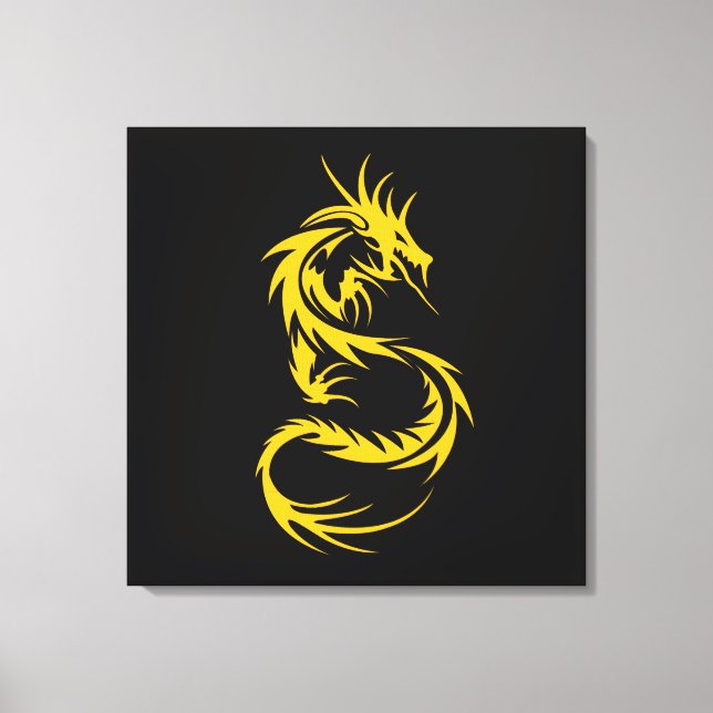 Toile Dragon d'or (Recto)