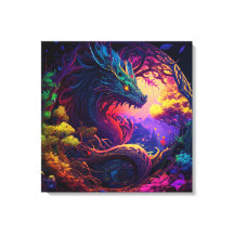 Dragon mystique Enchanted Forest Imaginaire Art