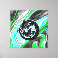 Dragon soufflant Fluide Art