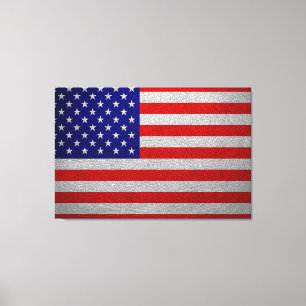 Toile Drapeau américain