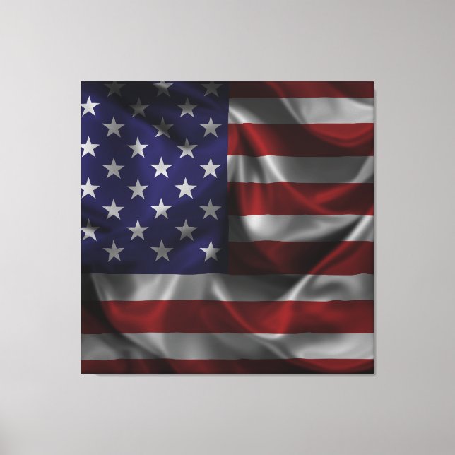 Toile Drapeau américain (Recto)