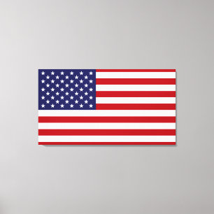 Toile Drapeau américain
