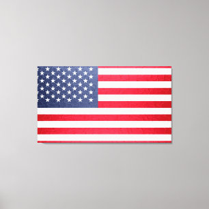 Toile Drapeau américain