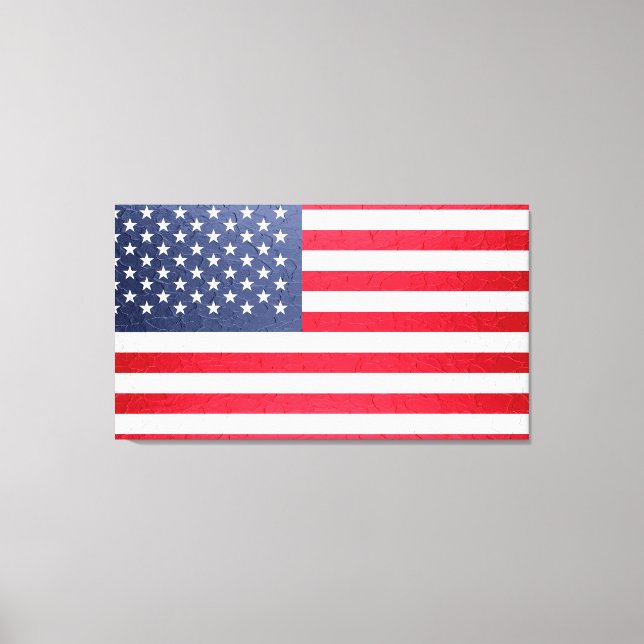 Toile Drapeau américain (Recto)