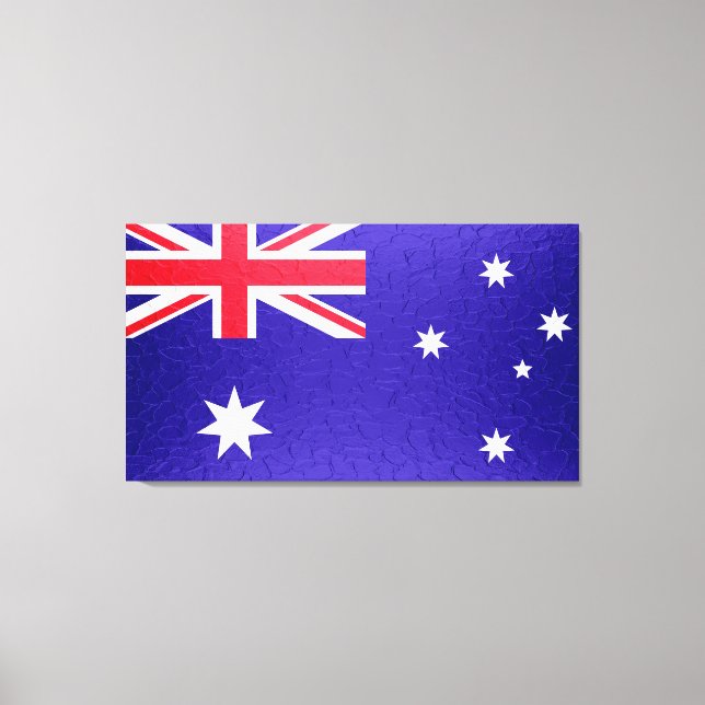 Toile Drapeau Australie (Recto)