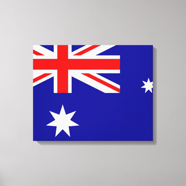 Toile Drapeau australien (Recto)