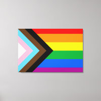 Drapeau de fierté progressiste LGBTQ+