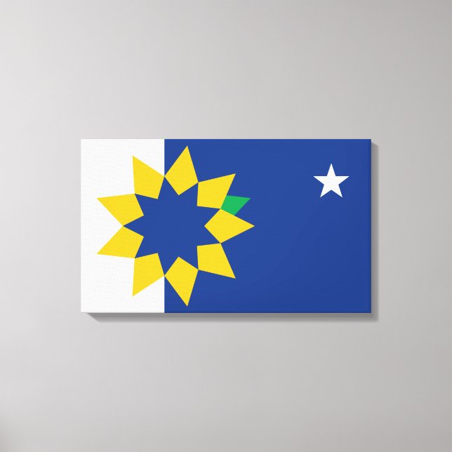Toile Drapeau de Topeka (Kansas) (Recto)