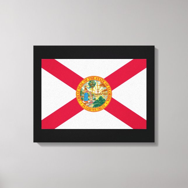 Toile Drapeau d'État de Floride (Recto)