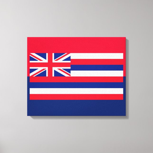 Toile Drapeau d'État d'Hawaii (Recto)