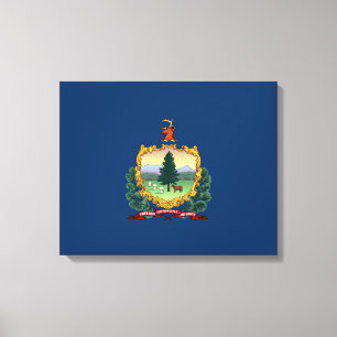 Toile Drapeau d'État du Vermont