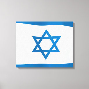 Toile Drapeau d'Israël