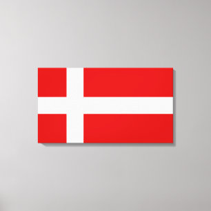 Toile Drapeau du Danemark