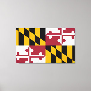 Toile Drapeau du Maryland