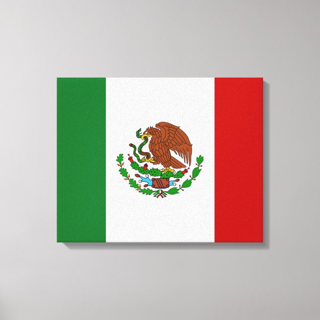 Toile Drapeau mexicain (Recto)