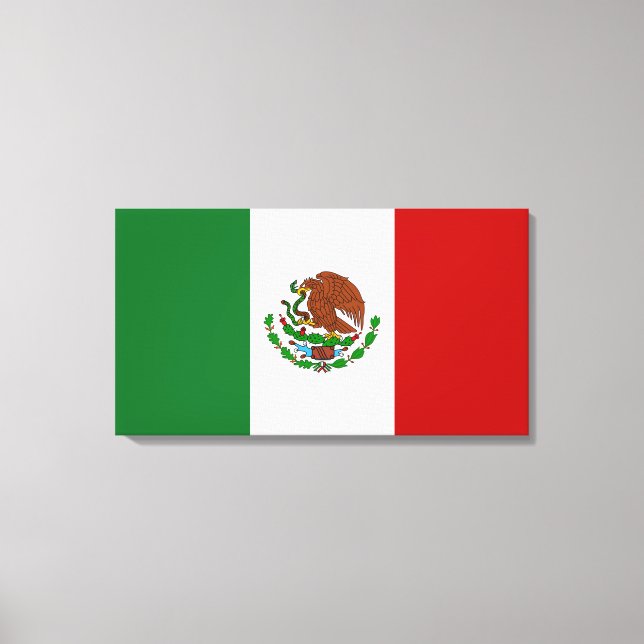 Toile Drapeau mexicain (Recto)