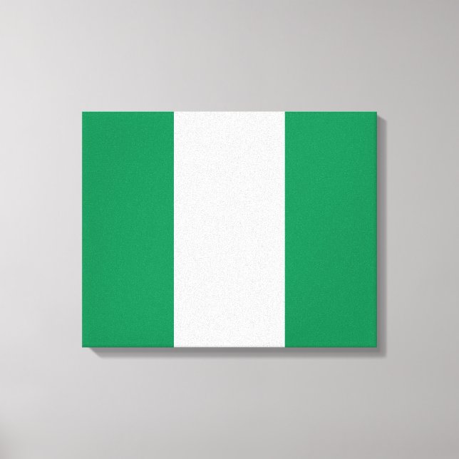 Toile Drapeau nigérian (Recto)