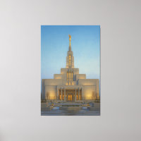 Draper Utah Temple Painting™ LDS Wall Art Canvas