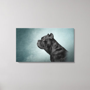 Toile Drawing dog Cane Corso