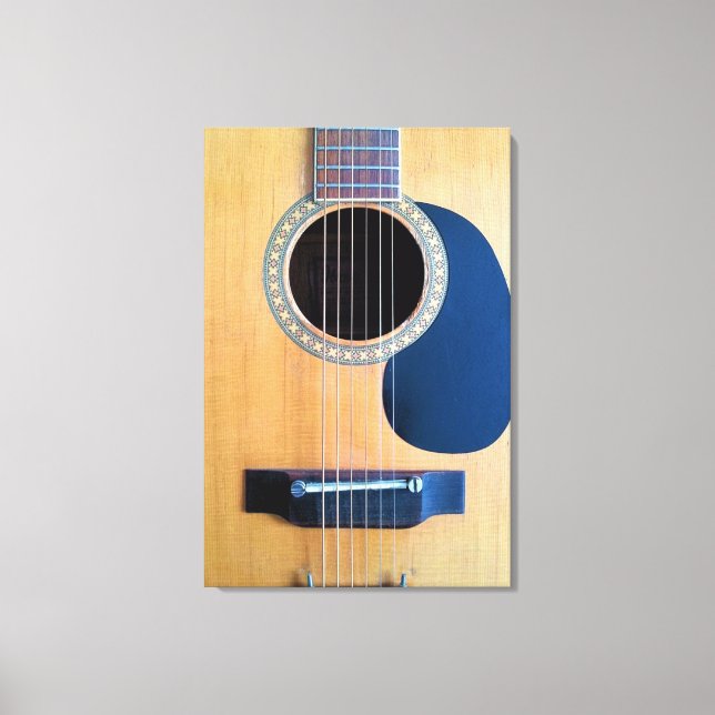 Toile Dreadnough Guitare acoustique (Recto)