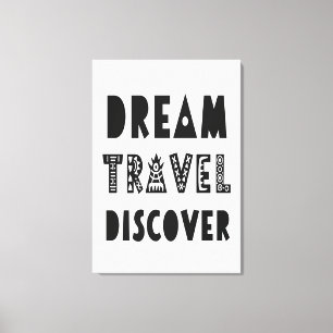 Toile Dream Travel